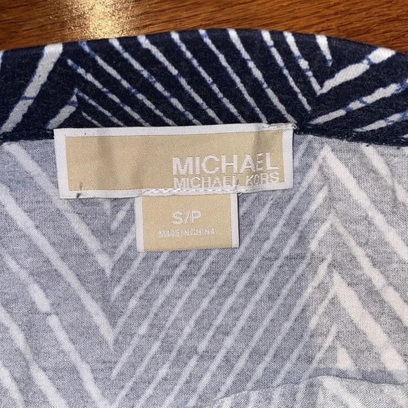 Michael Kors Geo print Maxi  Skirt Sz S - Picture 5 of 12